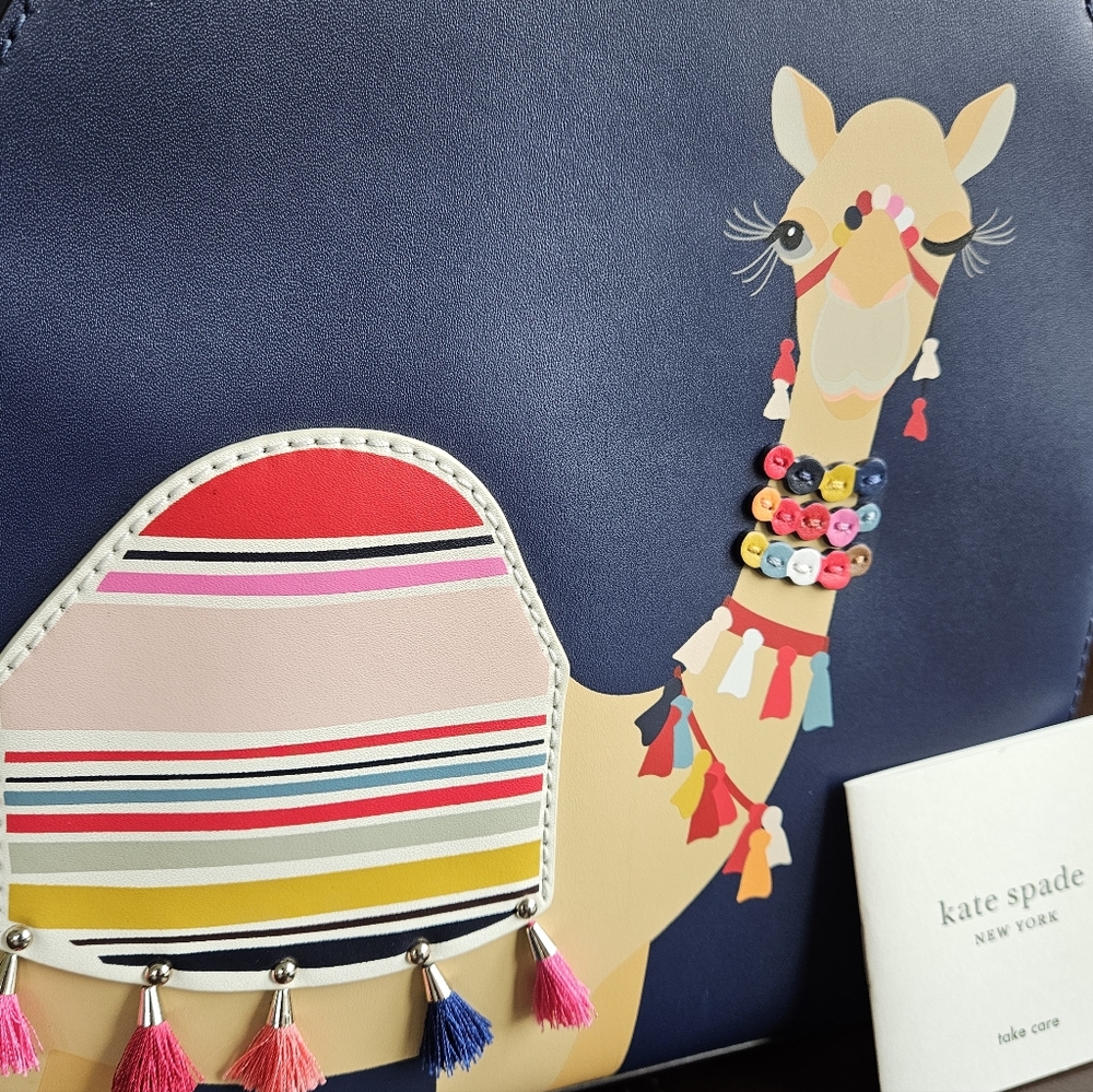 KATE SPADE NEW YORK Spice Things Up Camel Sammi Mini Backpack - Picture 2 of 11